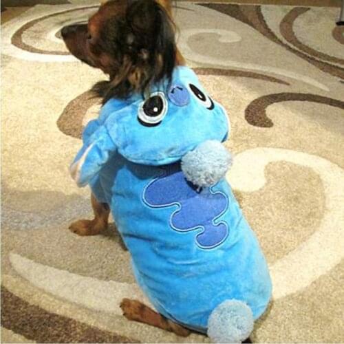 Winter Warm Pet Cat Dog Clothes for Small Dogs Cartoon Cotton Pet Costume Hoodie Chihuahua Pug Coat Jacket Puppy Clothing Outfit