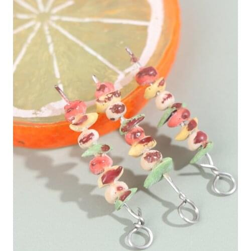 1PC 1:12 1:6 Dollhouse Miniature Vegetable String Dolls Kitchen Food Accessories