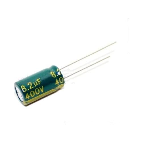 400V8.2UF Electrolytic Capacitor 8.2UF 400V 8X14MM
