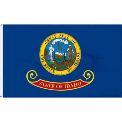 90x150cm us usa state idaho flag