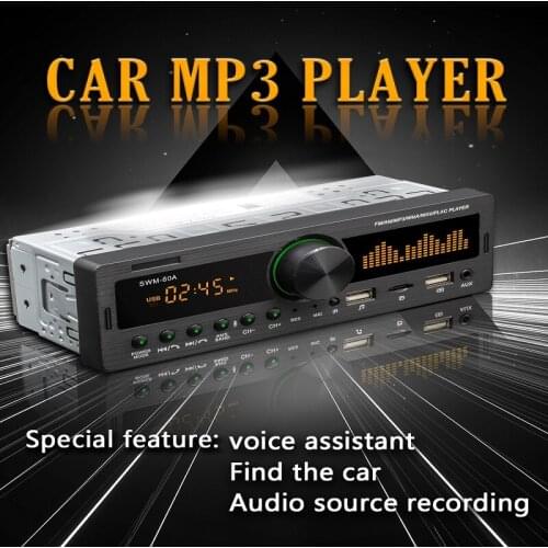 Car Radio Car Stereo MP3 Player Bluetooth-compatible FM AM Autoradio Car Stereo Radio Remote Control Car MP3 Multimedia Player