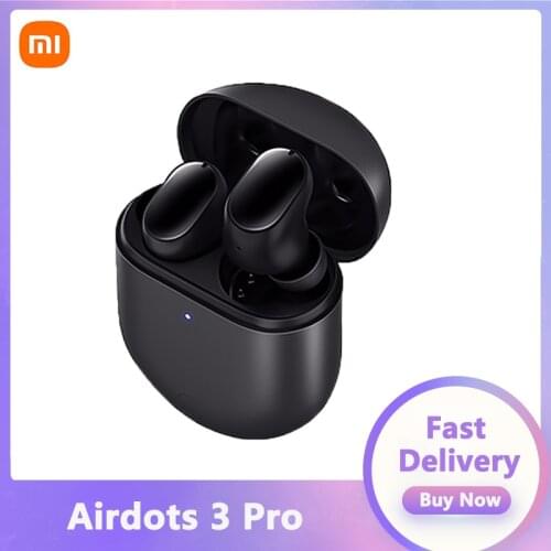 Xiaomi Redmi Buds 3 Pro TWS Bluetooth Earphones Mi Wireless Headphones 35dB Adaptive Noise Cancellation Redmi Airdots 3 Pro
