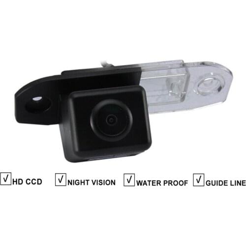 Car Reverse Rear View Camera For Volvo S80 S40 S60 V60 XC90 XC60 Backup Parking Auto Camera Guide Line Water Proof Night Vision