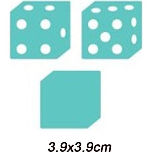 Interesting Dice DIY Cutting Die Embossing Stencil Paper Card Album Photo Making Scrapbooking Handmade Decoration Craft