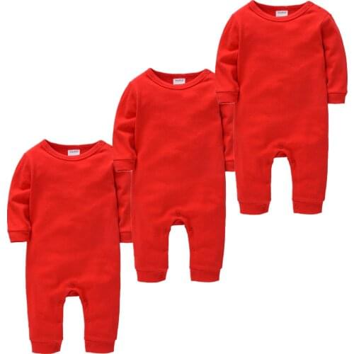 Kavkas Newborn Baby Jumpsuit Sleeper 100%Cotton Unisex Infant Boys Rompers Onesies White Black Toddler Girls Overall Roupas Bebe