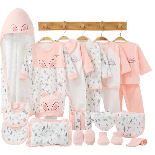24Pcs Baby Girl Clothes Autumn Cotton Baby Underwear Newborn Baby Clothes 0-6 Month Clothes Clothing Set Baby Clothes