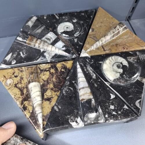 1pcs Perfect natural raw ore petrochemical stone box rectangular square equiangular household items storage box