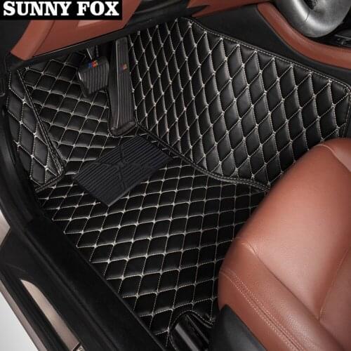 Car floor mats for Land Rover Discovery 3/4 freelander 2 Sport Range Rover Sport 5D car styling carpet liner