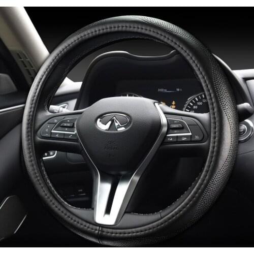 Suitable for Infiniti QX50 Q50L QX60 Q70 QX30 ESQ leather steering wheel cover