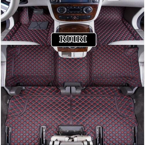 Best quality! Special car floor mats for Mercedes Benz R 63 AMG W251 6 7 seats 2018-2006 waterproof car carpets for R63 2013
