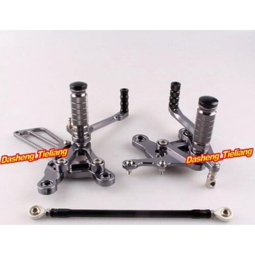 Motorcycle Adjustable Foot Pegs Rear Set Footrests For Honda CBR400RR NC-23 1988-1989 & CBR893/900/919 1993-1999 Accessory Parts