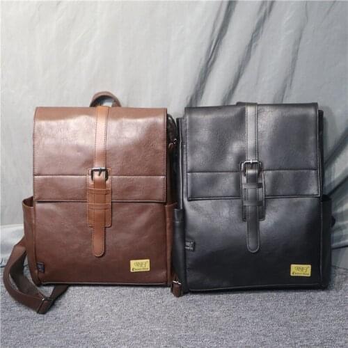 Yesetn Bag 06272021 Mens fashion backpack leisure large capacity backpack students schoolbag