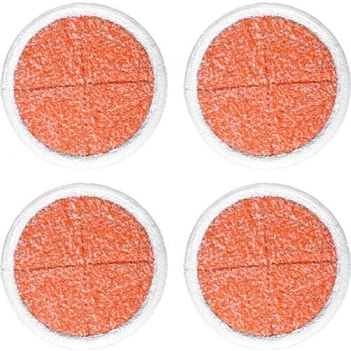 New 4 Packs Heavy Scrub Mop Pads Replacement For Bissell Spinwave 2039A 2124 Powered Hard Floor Mop