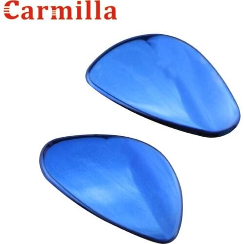 Carmilla Stainless Steel Car Gear Head Shift Knob Protection Trim Cover Sticker for Chevrolet Cruze AT 2009 - 2015 Accessories