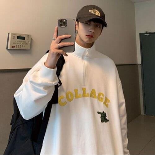 Мужские толстовки с воротником Syeazeam China At AliExpress