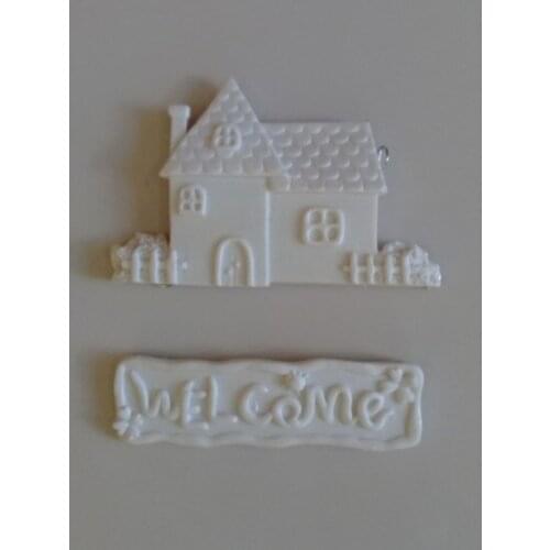 Object Wall Accessory-Mini Married Welcome paintable decorative objects декоративные предметы под роспись