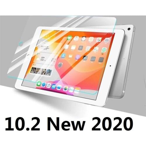 10pcs Tempered Glass For iPad 10.2 2020 8th 2.5D Screen Protector 9H Glass For iPad 8th 8 Generation 10.2 inch Protective Film
