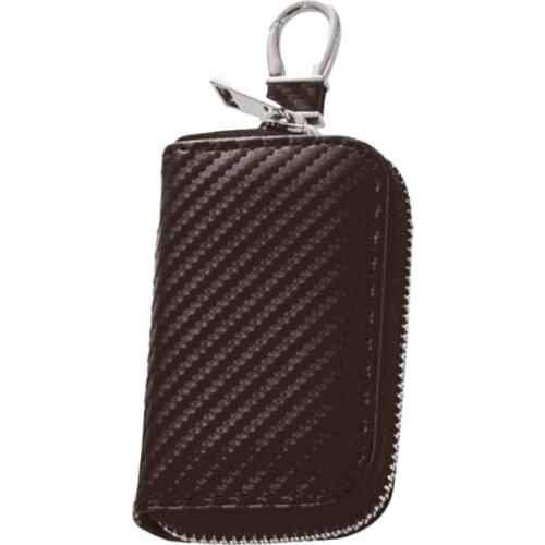 Signal Blocker Faraday Bags Key Fob Protector for Signal Blocking Car Key Pouch Anti-Theft Anti-Hacking Case QW