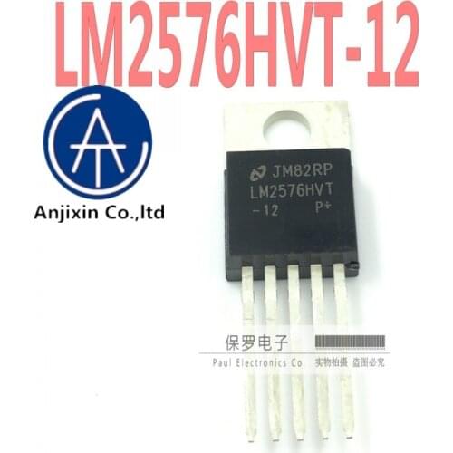 10pcs 100% orginal new switching regulator LM2576HVT-12 12V TO-220-5 in stock
