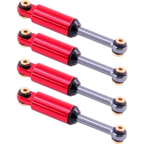 4pcs RC Car Shock Absorber Car for Axial SCX24 90081 C10 1:24 RC Car Replacement Accessory