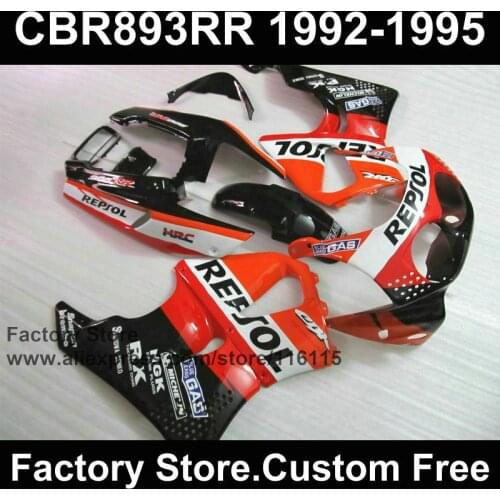 7gifts custom Motor fairing kit for HONDA CBR900RR 1992 1993 1994 1995 CBR 893RR 92 93 94 95 CBR 893 classic repsol fairings set