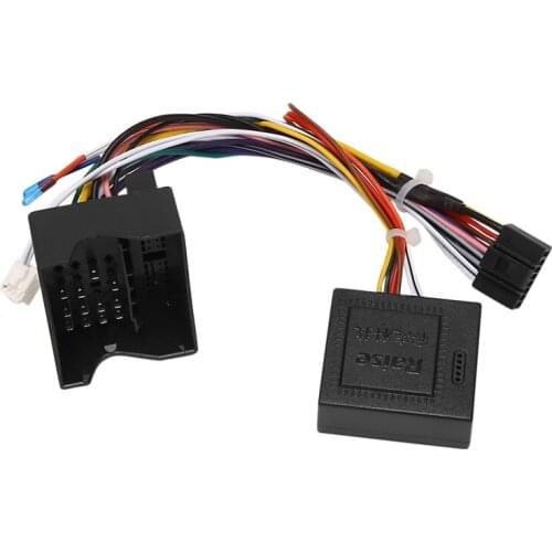 Car Stereo Audio 16PIN Android Power Wiring Harness Cable Adapter + Canbus Box for Ford Mondeo / Focus /C-MAX 07-10