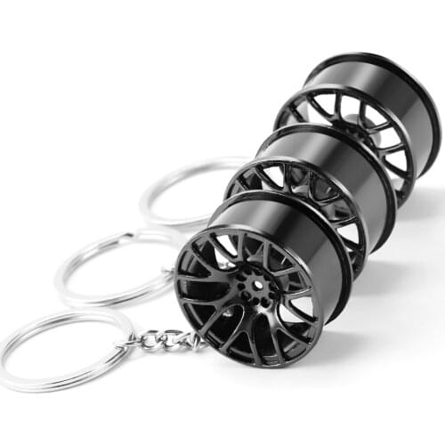 Auto Wheel Rim Keychain Key ring Car Accessories For VW Polo Golf 4 5 6 7 Beetle MK3 MK4 MK5 MK6 Bora CC Passat B6 B5