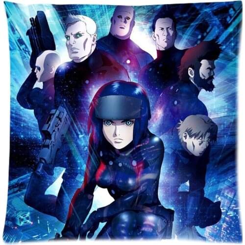 Ghost in the Shell Cushion Cover Home Car Decorative throw pillows Case New Arrival Custom Polyester Almofada Cover