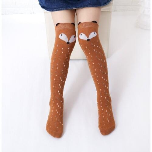 Baby Stuff Accessories Infant Kids Baby Girls Boys Stocking Cartoon Animal Long Legging Warmer 3D Ears Pantyhouse For 3-12T