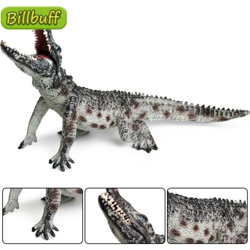 NEW Simulation Wild Animal Action Plastic Action ABS Models Crocodile Figures Collection Dolls Educational toy for children Gift