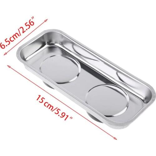 Square Magnetic Tray Sucker Stainless Steel Strong Permanent Magnet Bowl