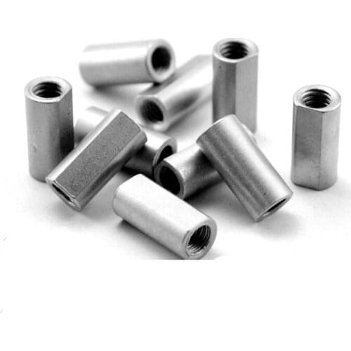 M3 Cheese Metric thread Connecting pipe rivet 416J steel Knife screw tube Making knife Handle screw Cylindrical Nuts Smooth side