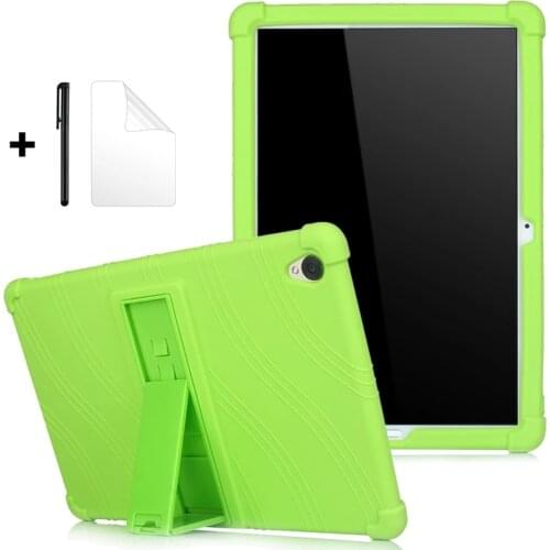 For Huawei MatePad T10S 10.8 10.4 T8 2020 T3 T5 M5 lite 8 10 Case Kids Friendly Kickstand Soft Silicone Tablet Cover +FilmGift