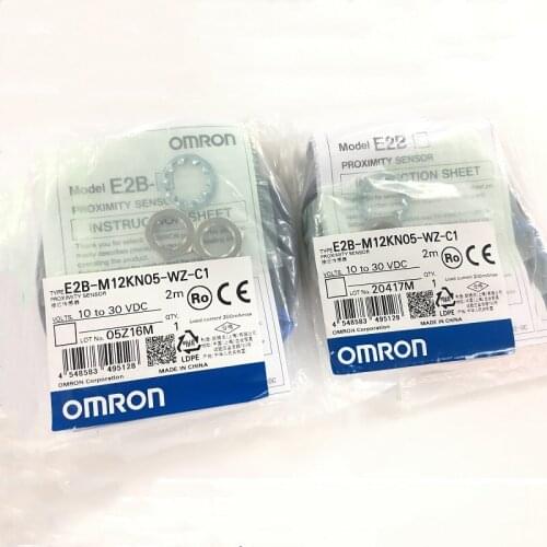 ORIGINAL OMRON E2B-M12KN08-WZ-B1 E2B-M18KS05-WZ-C1 E2B-M18KS05-WZ-B1 E2B-M18KS08-WZ-C1 electronic inductive proximity switch