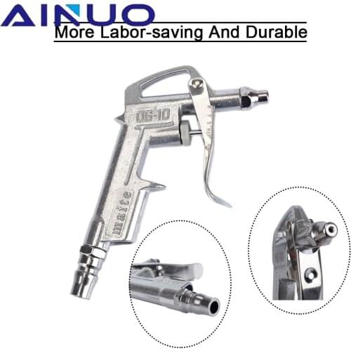Air Blow Gun Pistol Trigger Cleaner Compressor Dust Blower 8inch Nozzle Cleaning Tool for Dust Removal