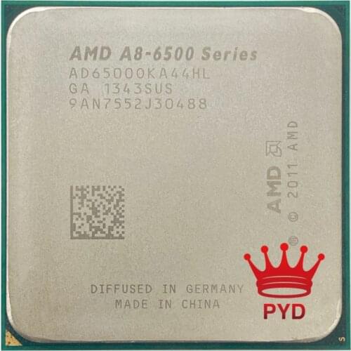 AMD A8 Series A8 6500 A8 6500k CPU AD6500OKA44HL /AD650BOKA44HL 3.50GHz (4.1GHz Turbo) Socket FM2