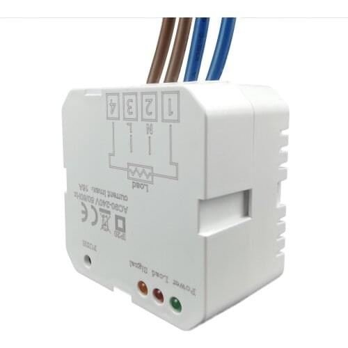 WIFI&RF 16A Electric Floor Heating Remote Switch Temperature Moduler Works with Google Home Alexa Smart Home