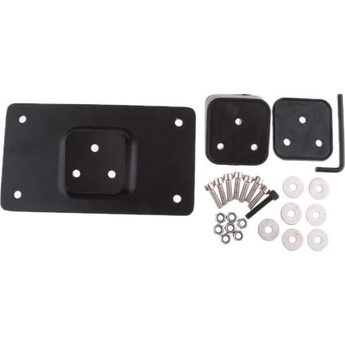 Laydown License Plate Frame Mount for Harley Sportster Dyna Softail