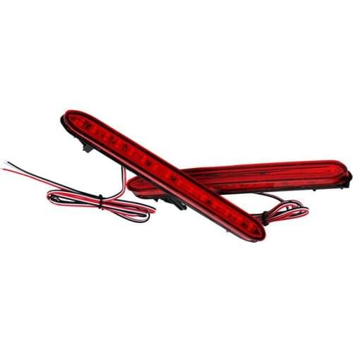 LED Rear Bumper Reflector Brake Tail Lights For Acura TSX 2004 2005 2006 07 2008