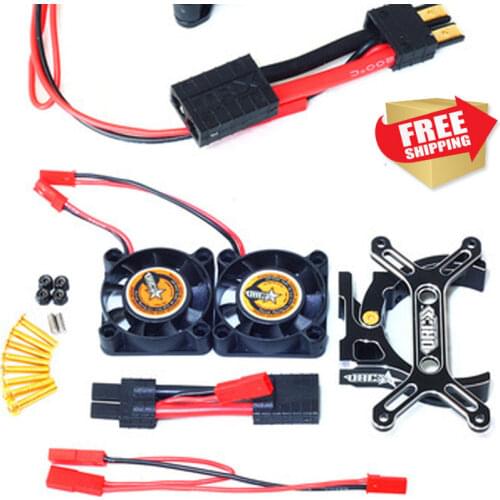 RC Parts off road 1717 motor cooling fan 15000 rpm 6S/8S high speed for 77086 trax 1/5 X-MAXX option upgrade