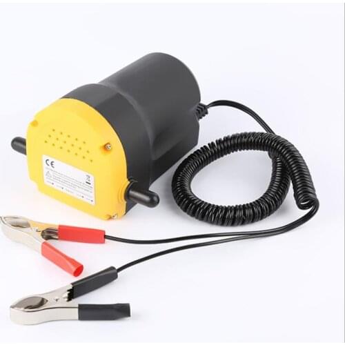 12V Electric Car Oil Pump Crude Oil Fluid Pump 60W Extractor Transfer Engine Suction Pump Tubes for Auto Car Boat Motorcycle