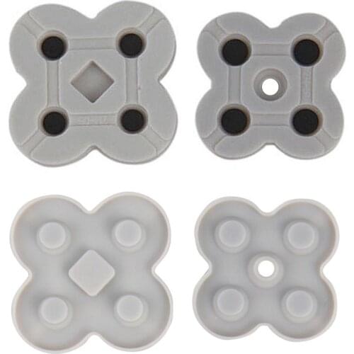 3Pcs/Set Silicone Replacement Conductive Button Pad Keypad for Nintendo DS Lite NDSL