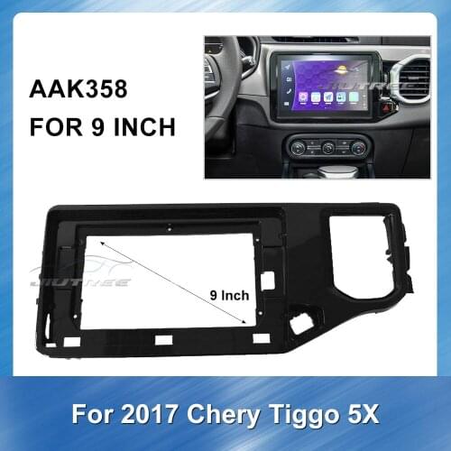 9 Inch Car Fascia Radio Panel Installation Frame Kit Audio Frame For Chery Tiggo 5X 2017 Car GPS Navigation Fascia Panel
