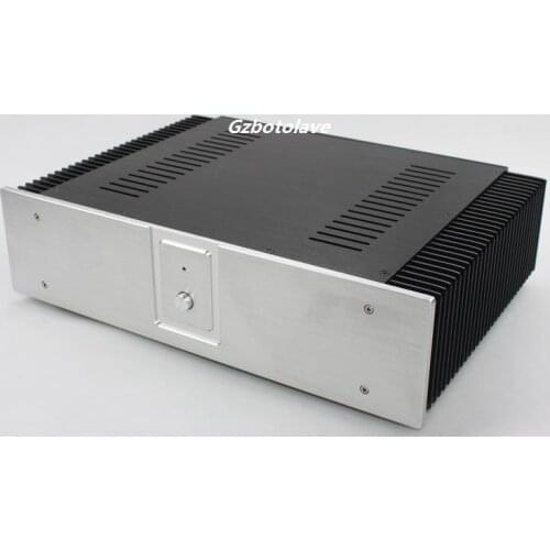 WA60 Amplifier Aluminum Chassis Enclosure Box Case Shell for Audio AMP