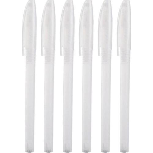 10pcs/lot Gel Pen Shell Transparent Ballpoint Pen Shell Cover Simple Style Cheapest Pen Shell Case School Office Supplies