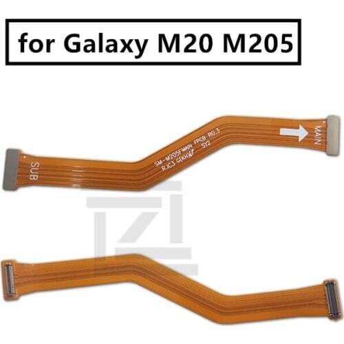 For Samsung m20 m205 Mainboard Flex Cable Logic Main Board Motherboard Connect LCD Flex Cable Ribbon Repair Spare Parts