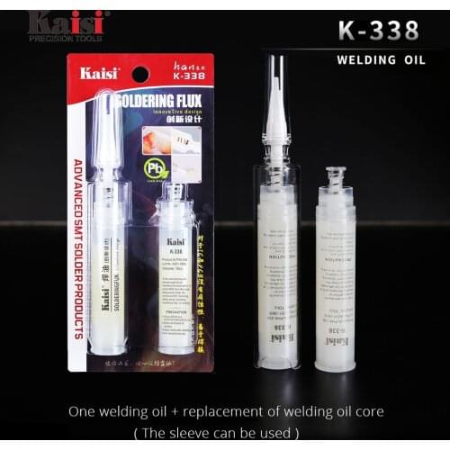 Kaisi k-338 latest press type original BGA motherboard soldering oil lead-free environmental protection no cleaning no corrosion