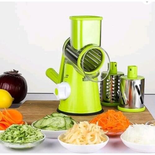 Kitchen Tools Gadgets Manual Vegetable Cutter Slicer Multifunctional Round Mandoline Slicer Potato Cheese Kitchen Accessories