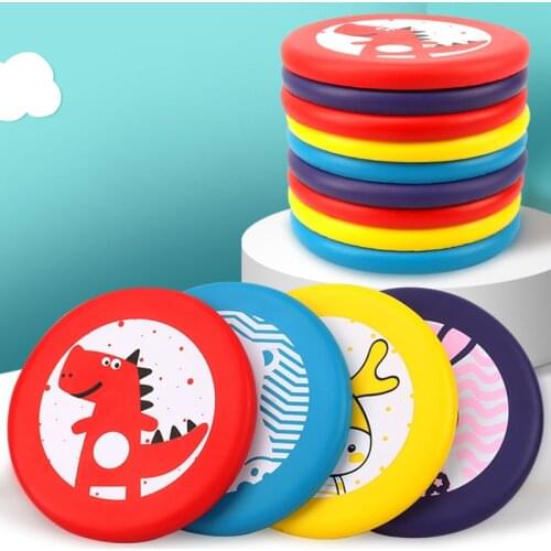 Flying Disk For Outdoor Sports PU Balance Disc Decompression Toys Play Flying Saucer Beach Entertainment Toys игрушки для детей