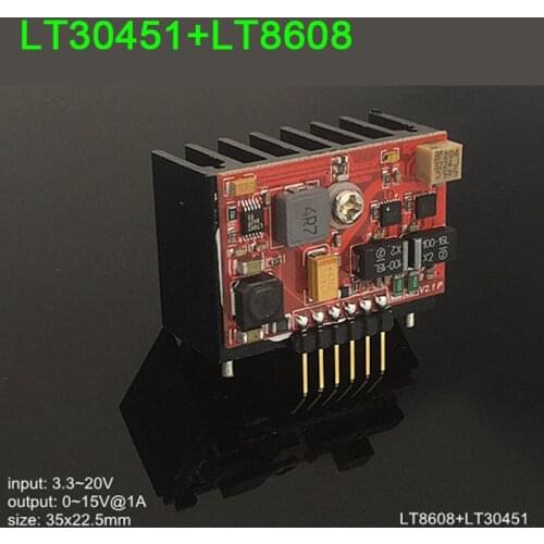 LT30451 + LT8608 Low Noise RF Audio DAC ADC Linear Power Module